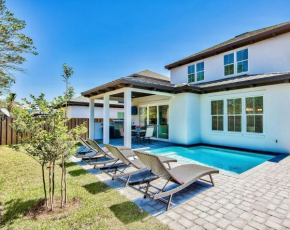 Brand New Home! Walk to The Beach - Private Pool with Grill!
